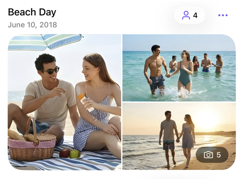 PicPocket Shared Albums Feature