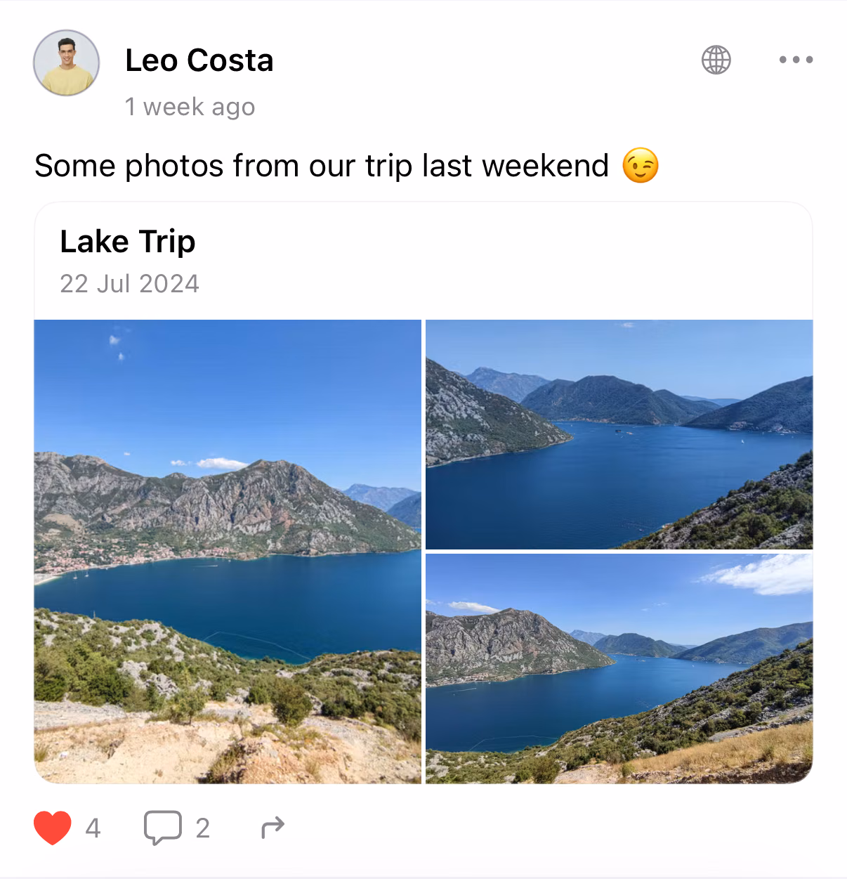 PicPocket Social Feed Feature