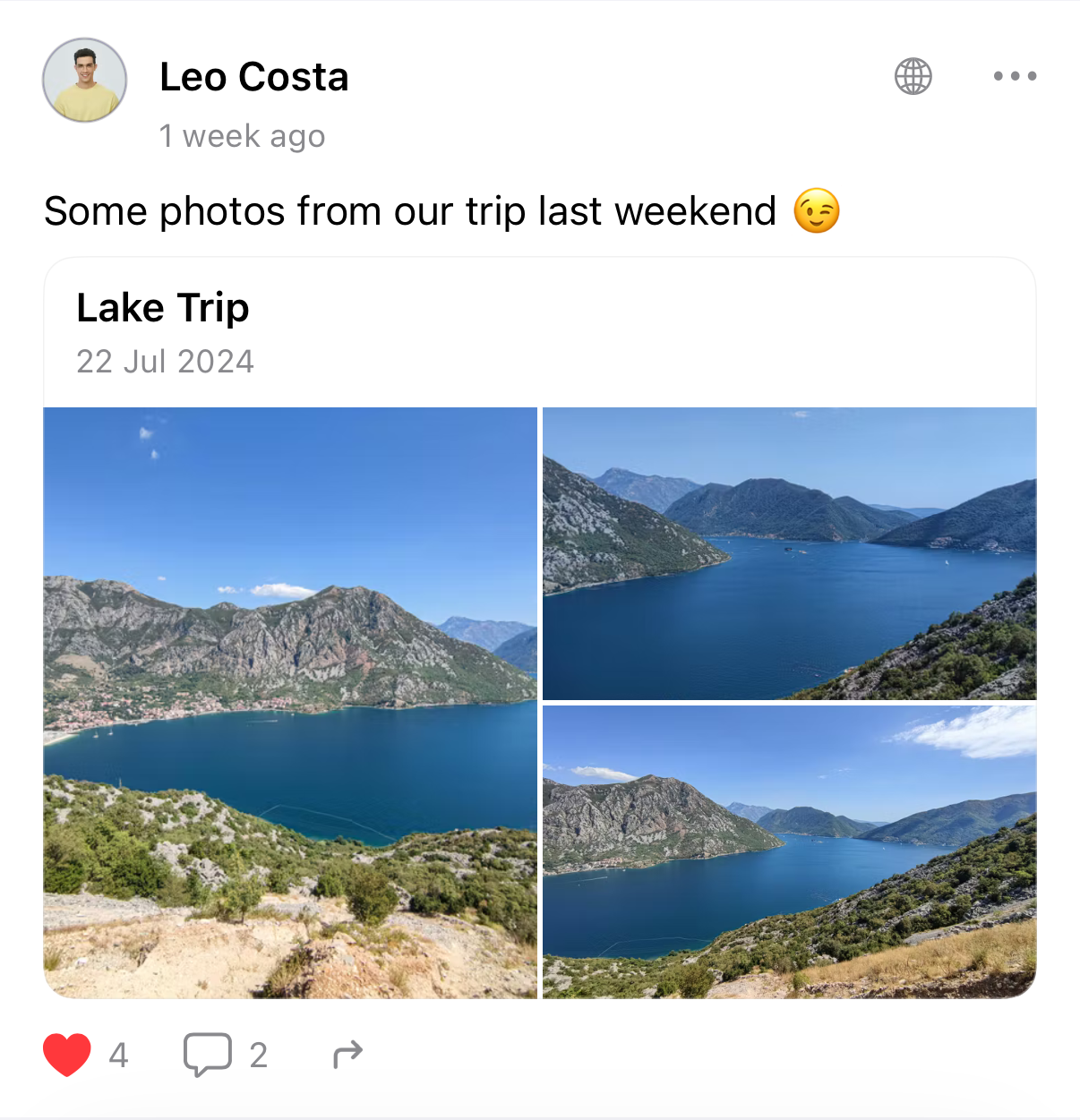 PicPocket Social Feed Feature